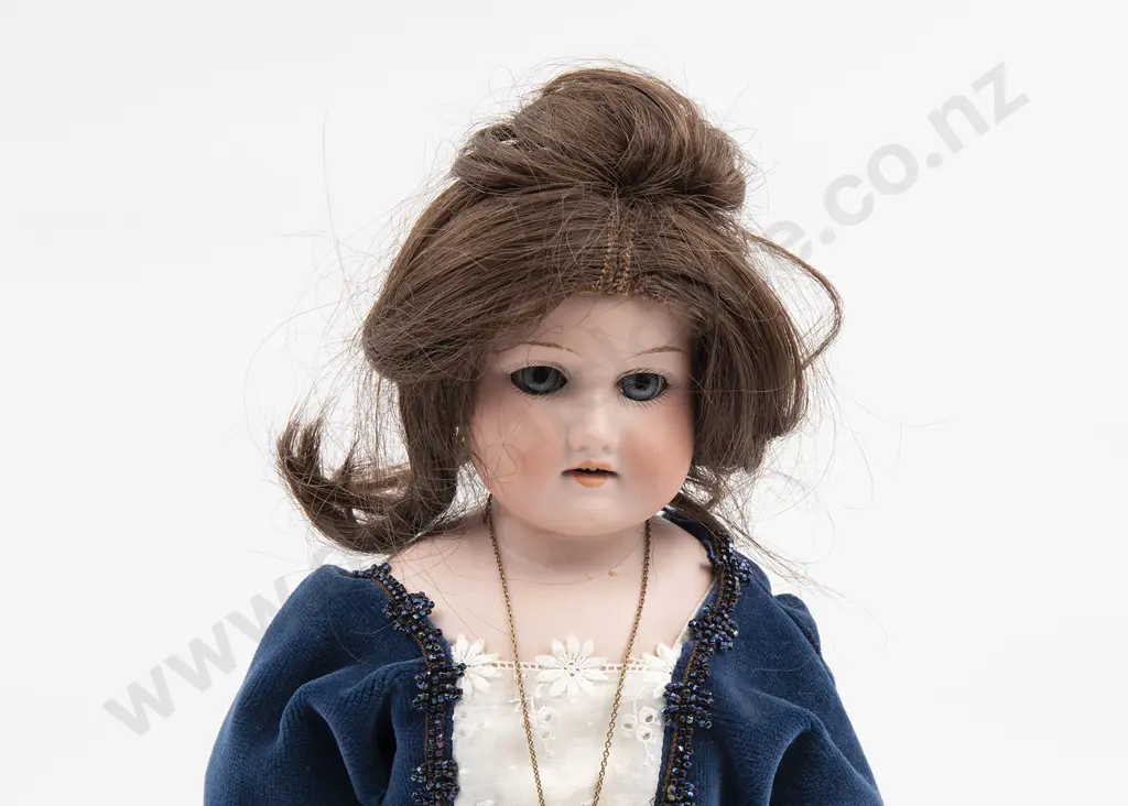 Armand Marseille Floradora Bisque Shoulder Plate Doll Image 1++
