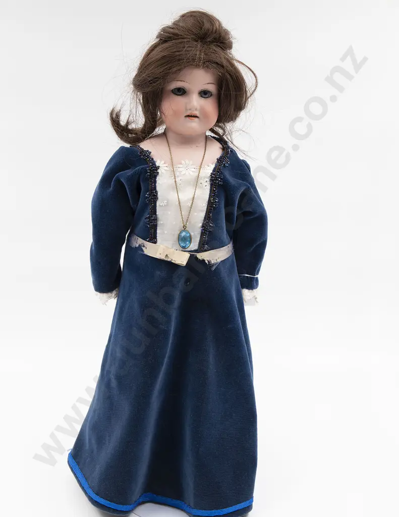 Armand Marseille Floradora Bisque Shoulder Plate Doll Image 1++