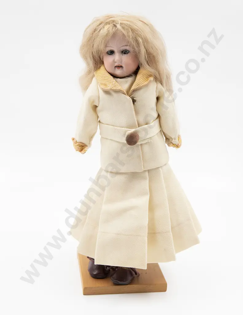 Armand Marseille 370 Bisque Shoulder Plate Doll Image 1++