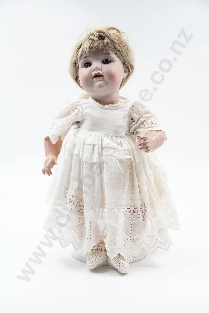 Armand Marseille Bisque Character Toddler Doll Image 1++