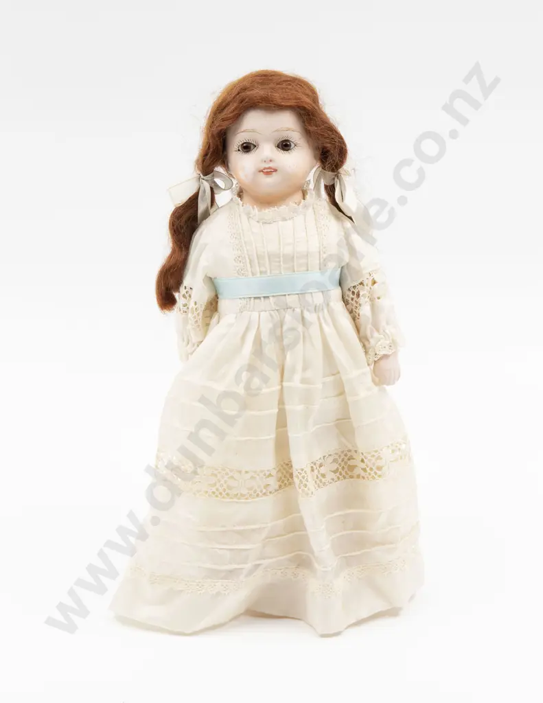 Antique Composition Shoulder Plate Doll Image 1++
