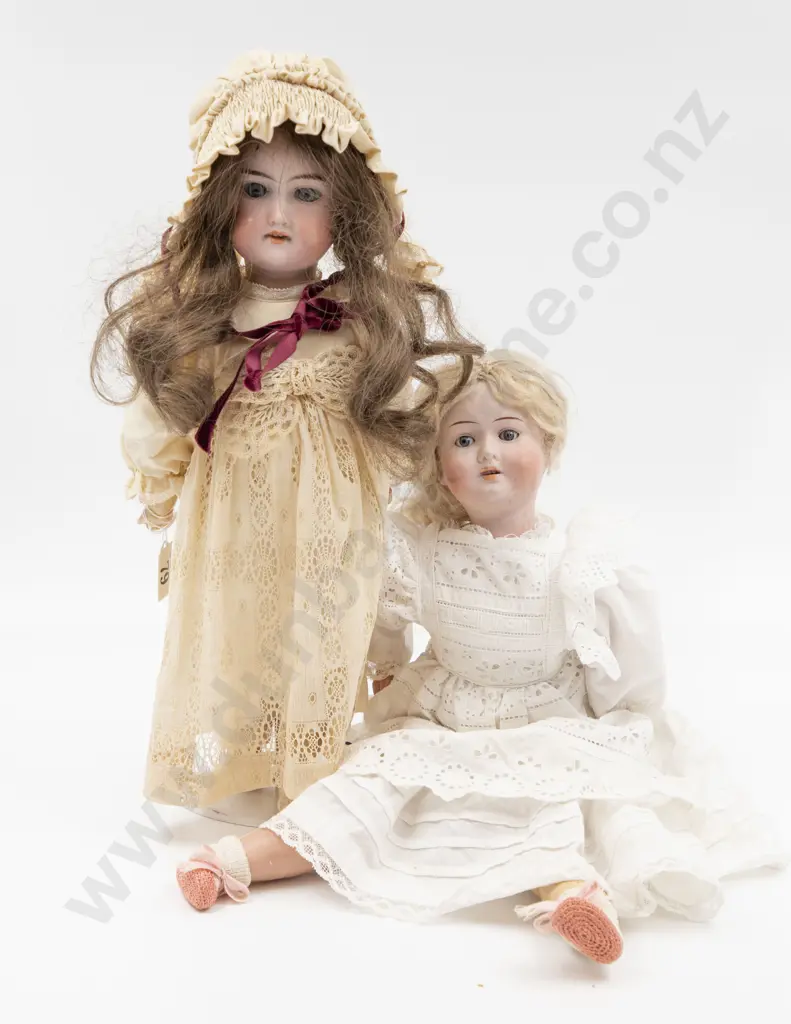 J Walther & Sohn Armand Marseille Bisque Dolls Image 1++
