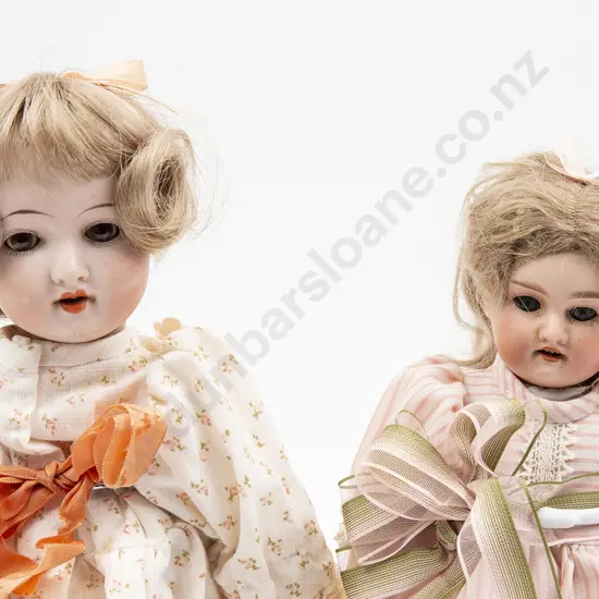 S PB H and Armand Marseille Bisque Dolls