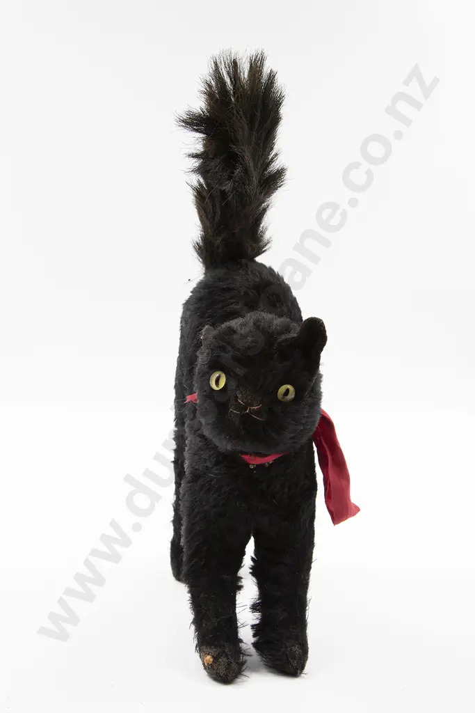 C1950 Vintage Steiff Black Cat Image 1++
