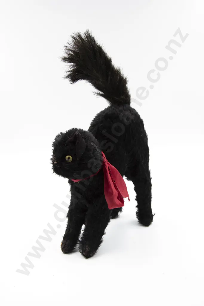C1950 Vintage Steiff Black Cat Image 1++
