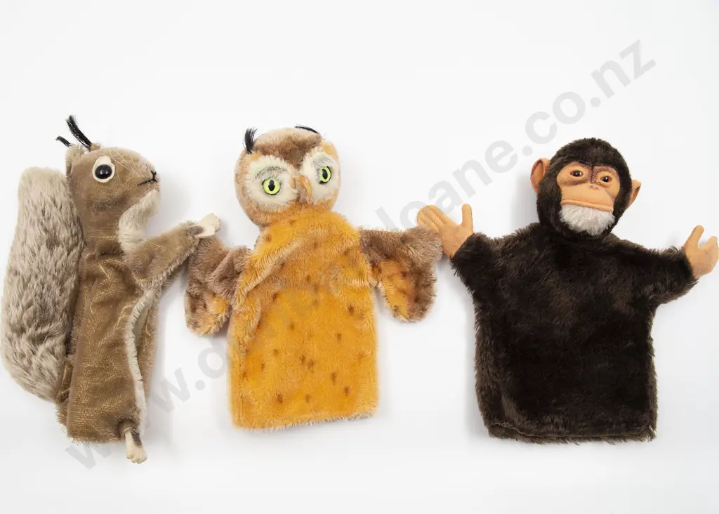 Vintage C1960 Steiff Hand Puppets Image 1++