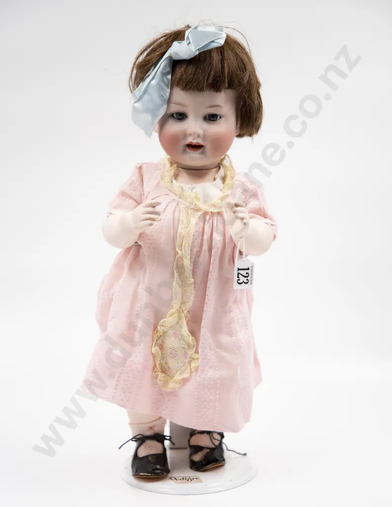 Pozellanfabrik Mengersereuth Bisque Character Toddler Doll Image 1++
