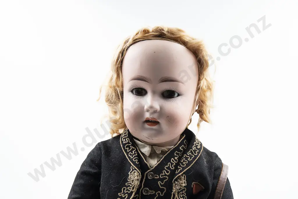 ‘Wally’ A G Limbach Bisque Boy Doll Image 1++