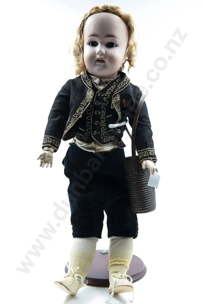 ‘Wally’ A G Limbach Bisque Boy Doll Image 1++