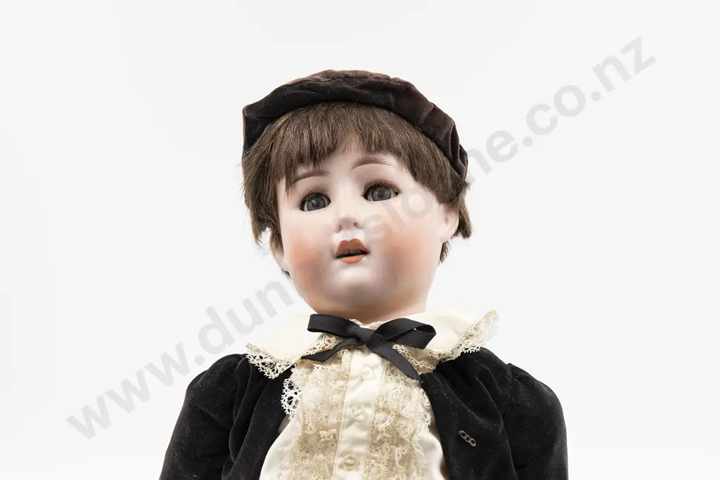 F & W Goebel Bisque Boy Doll Image 1++
