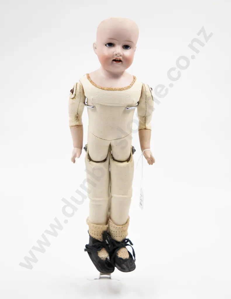 Morimura Brother Bisque Shoulder Plate Doll Image 1++