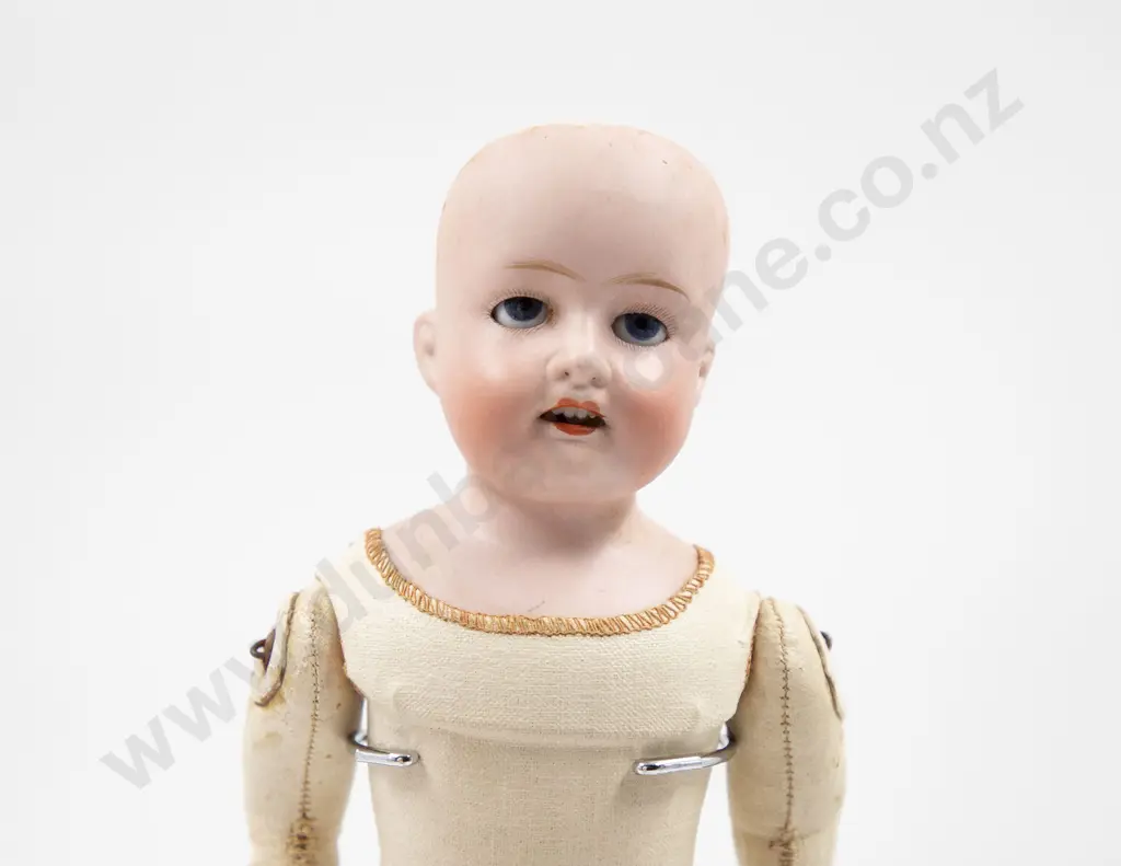 Morimura Brother Bisque Shoulder Plate Doll Image 1++