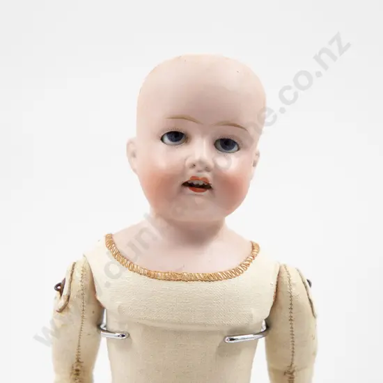 Morimura Brother Bisque Shoulder Plate Doll