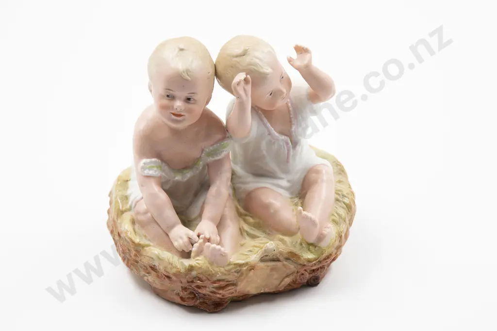 Probable Heubach Bisque Piano Baby Image 1++