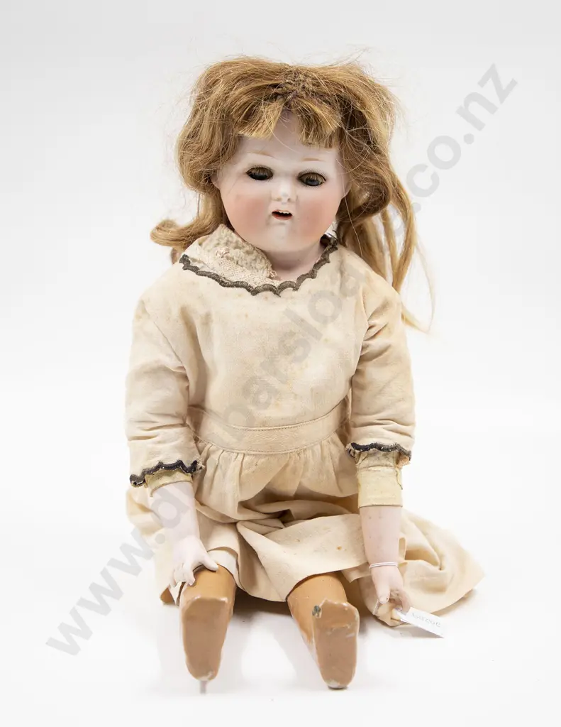 Nippon Bisque Character Bisque Shoulder Plate Doll Image 1++