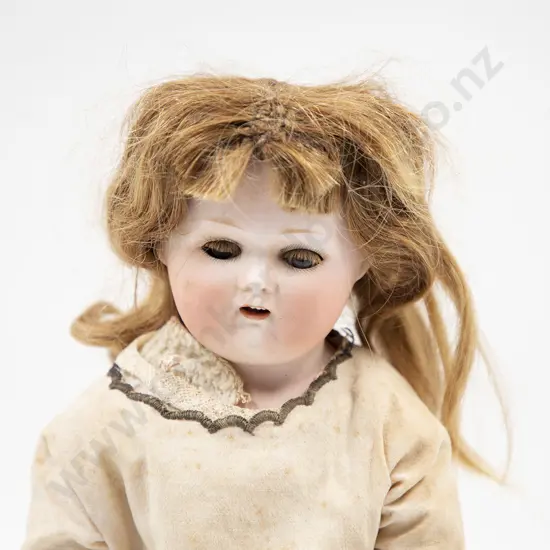 Nippon Bisque Character Bisque Shoulder Plate Doll