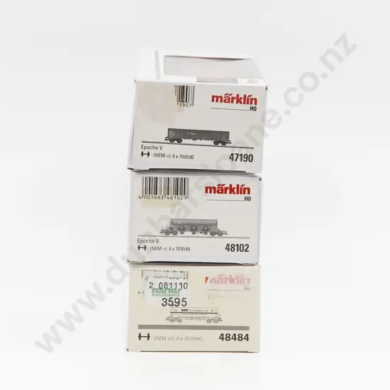 Marklin 47190 and 48102 and 48484 (3)