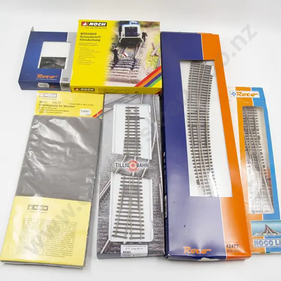 Good Quantity Mainly Roco Boxed Track and Accessories