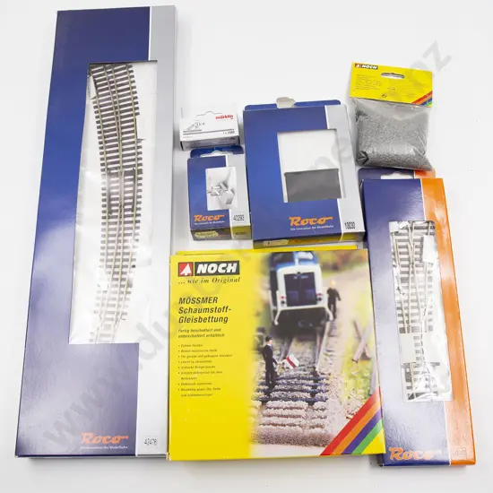 Good Quantity Mainly Roco Boxed Track and Accessories