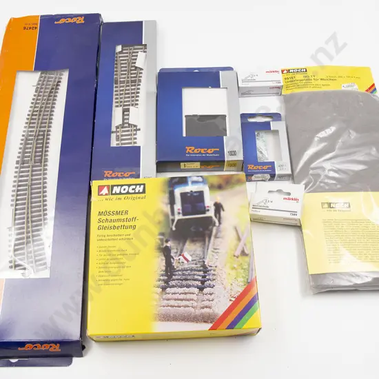 Good Quantity Mainly Roco Boxed Track and Accessories
