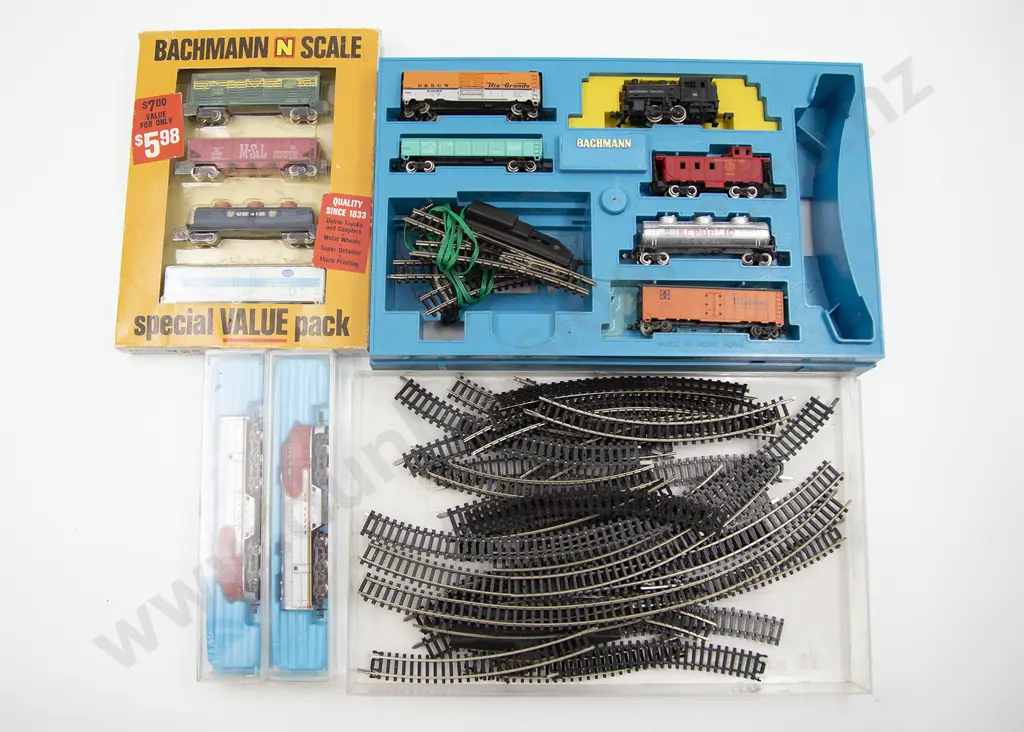 N Gauge Mixed Railway Image 1++