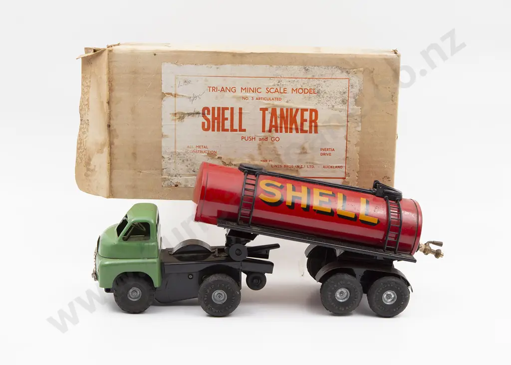 Part Boxed Tri-ang Minic Shell Tanker Image 1++