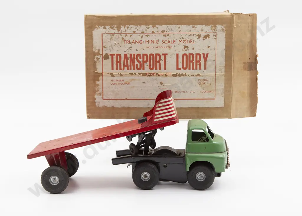 Part Boxed Tri-ang Minic Transport Lorry Image 1++