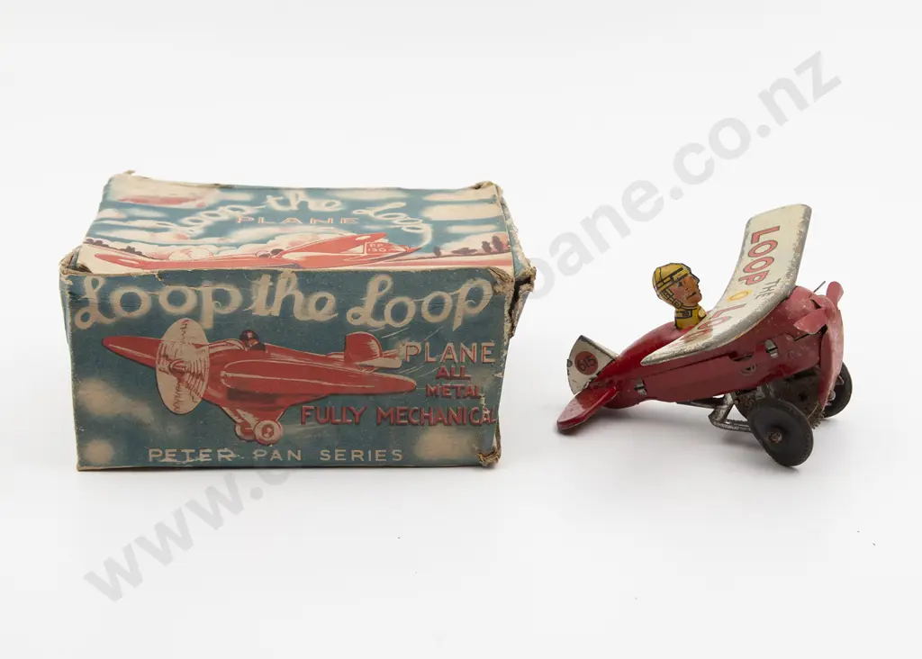 Part Boxed Made in England Loop the Loop Plane Image 1++