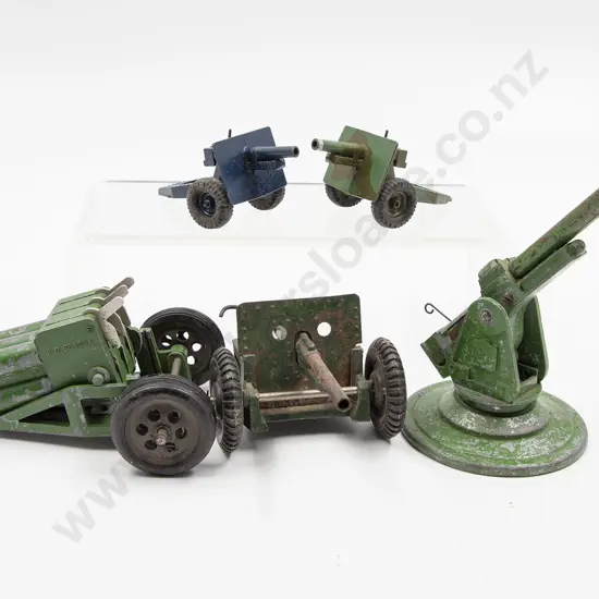 Five Britains and Other Manufacture Military Field Guns