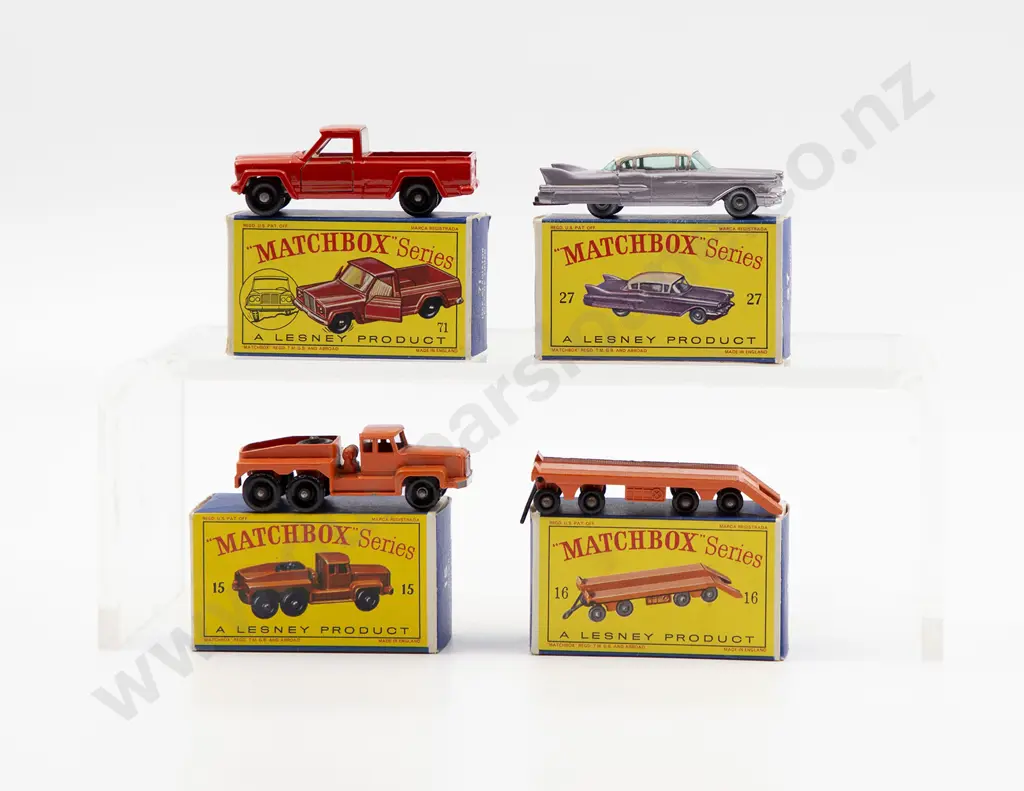 Four Boxed Matchbox Early Issue 1-75 Models Image 1++