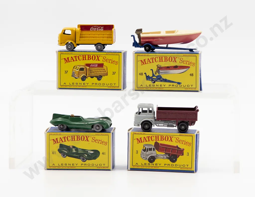 Four Boxed Matchbox Early Issue 1-75 Models Image 1++