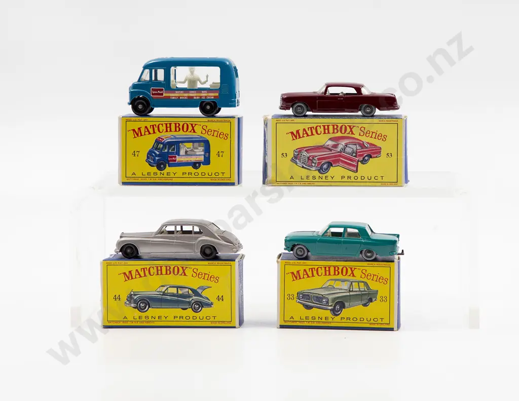 Four Boxed Matchbox Early Issue 1-75 Models Image 1++