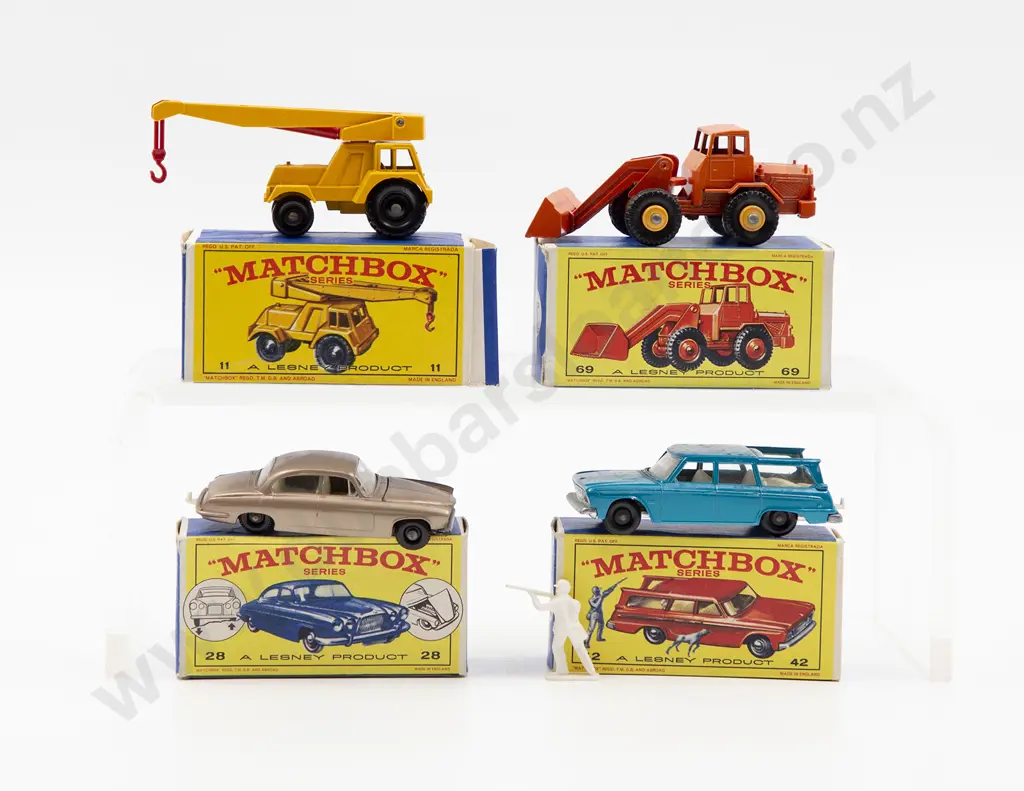 Four Boxed Matchbox Early Issue 1-75 Models Image 1++