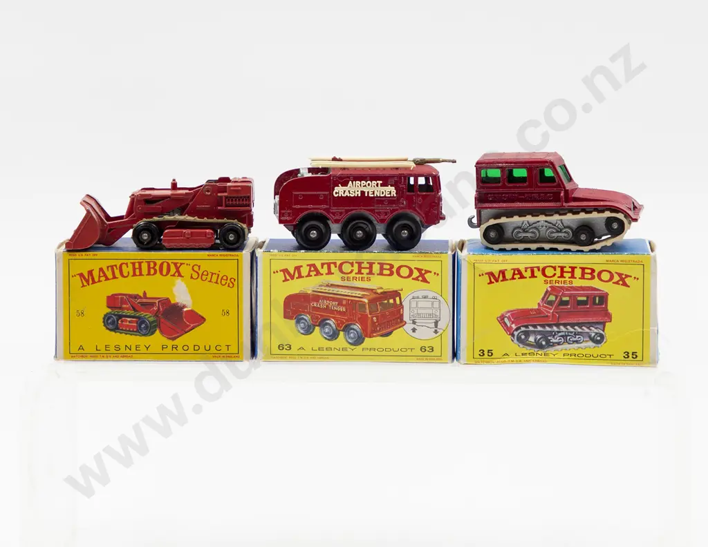 Three Boxed Matchbox Early Issue 1-75 Models Image 1++