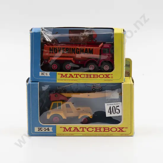 Boxed Matchbox Two King Size Models