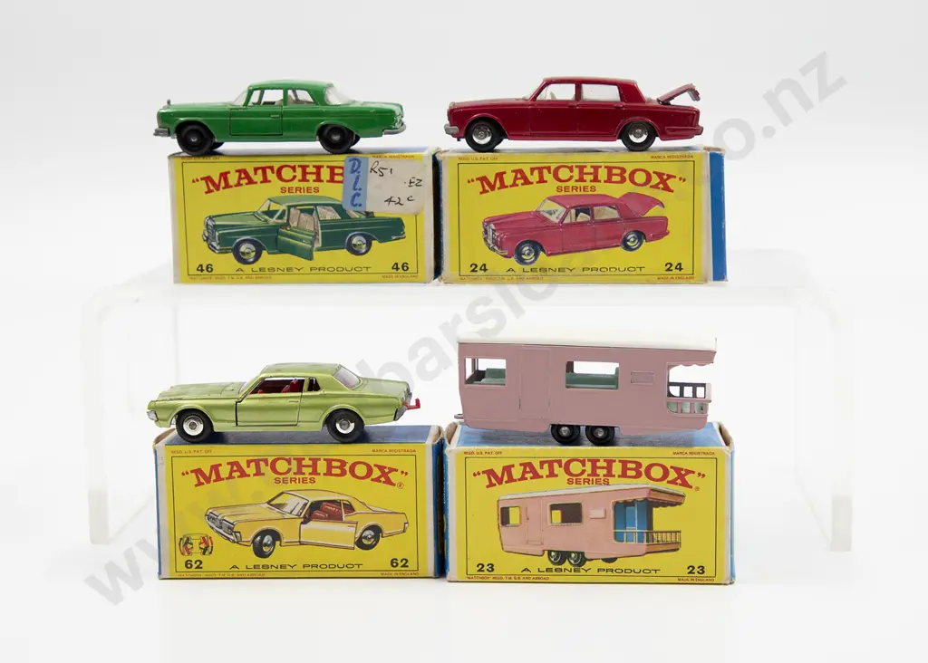 Four Boxed Matchbox Early Issue 1-75 Models Image 1++