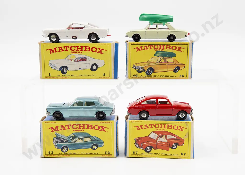 Four Boxed Matchbox Early Issue 1-75 Models Image 1++