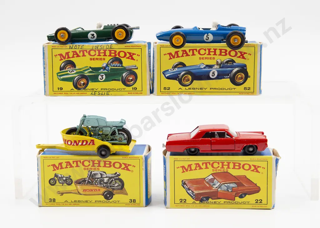 Four Boxed Matchbox Early Issue 1-75 Models Image 1++