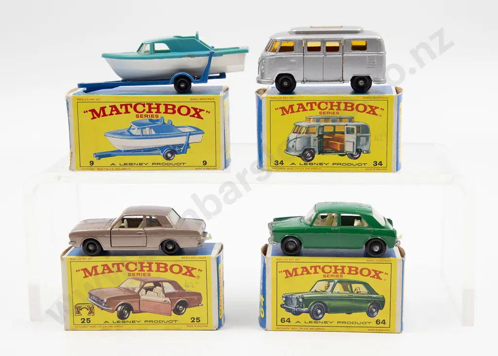 Four Boxed Matchbox Early Issue 1-75 Models Image 1++