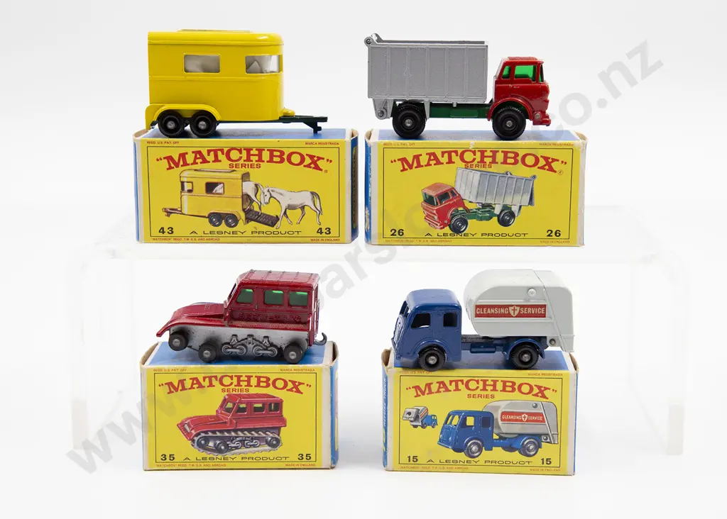 Four Boxed Matchbox Early Issue 1-75 Models Image 1++