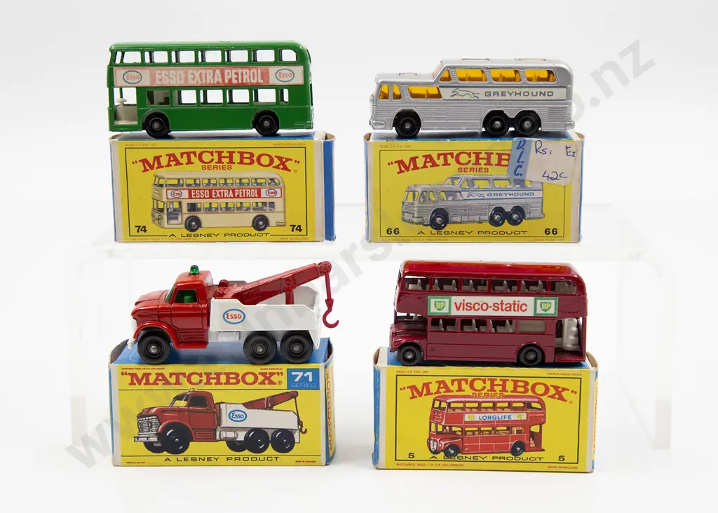 Four Boxed Matchbox Early Issue 1-75 Models Image 1++