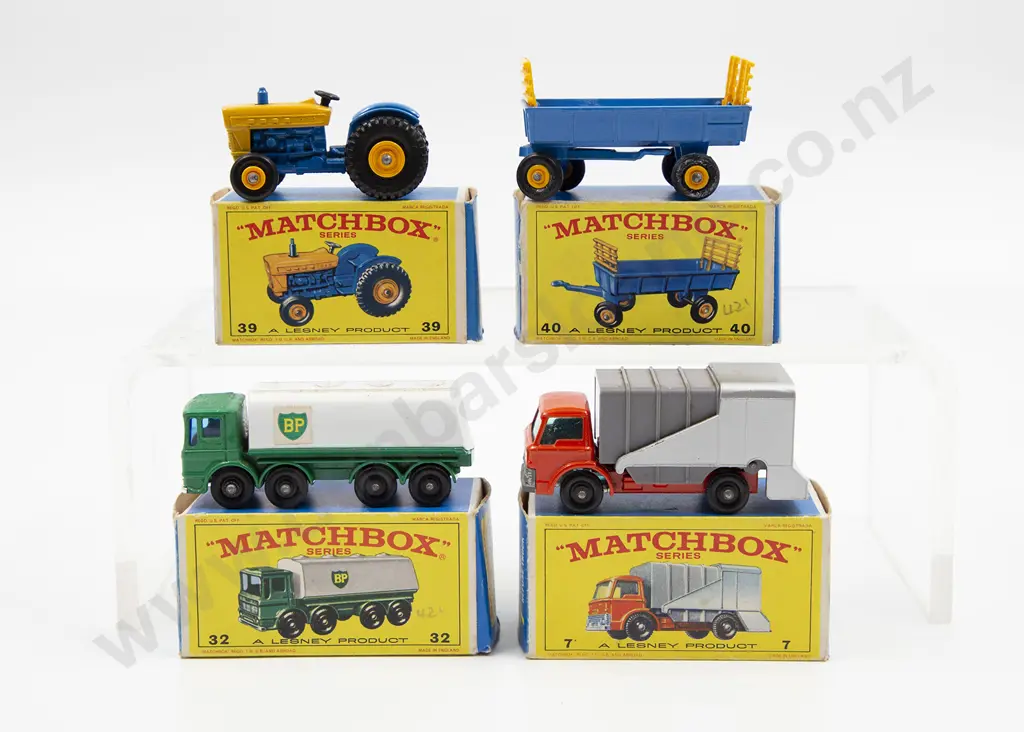 Four Boxed Matchbox Early Issue 1-75 Models Image 1++