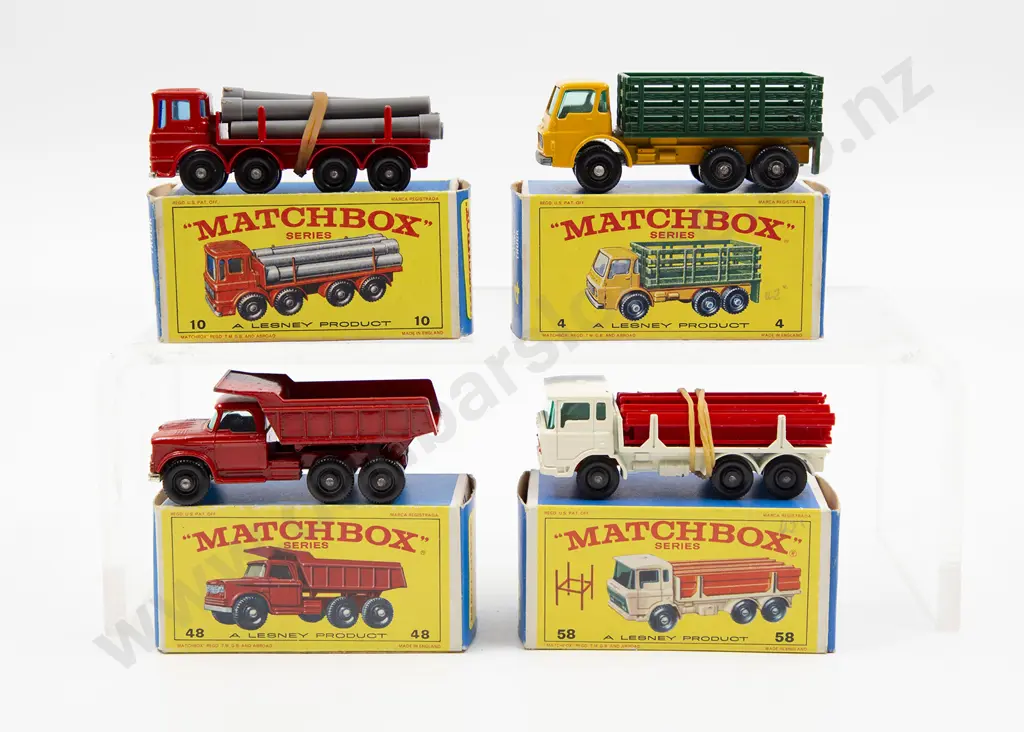 Four Boxed Matchbox Early Issue 1-75 Models Image 1++