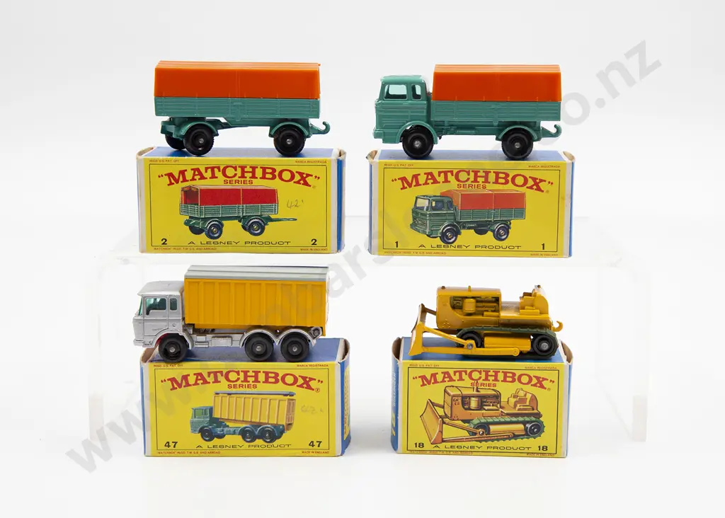 Four Boxed Matchbox Early Issue 1-75 Models Image 1++