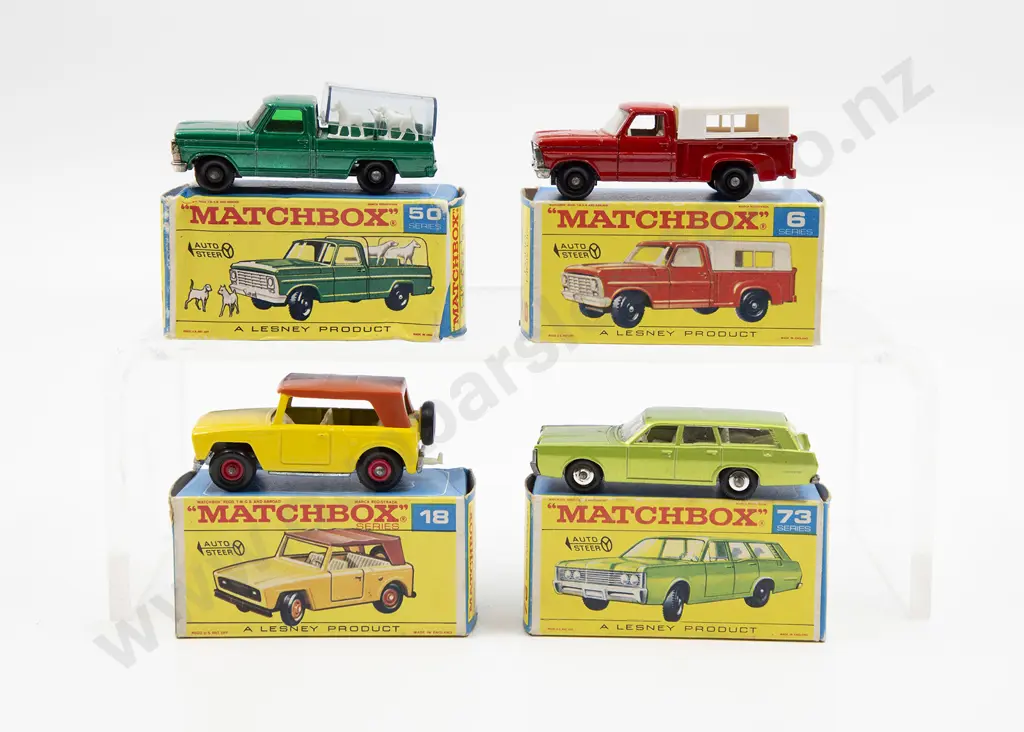 Four Boxed Matchbox Early Issue 1-75 Models Image 1++