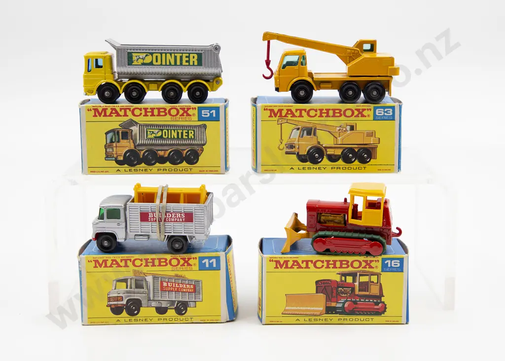 Four Boxed Matchbox Early Issue 1-75 Models Image 1++
