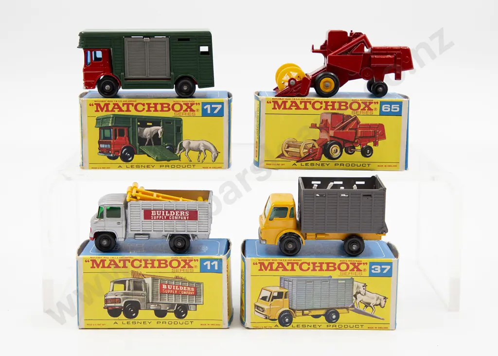 Four Boxed Matchbox Early Issue 1-75 Models Image 1++
