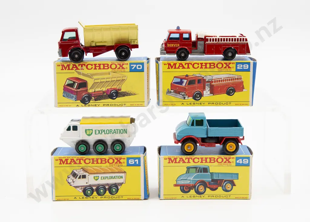 Four Boxed Matchbox Early Issue 1-75 Models Image 1++