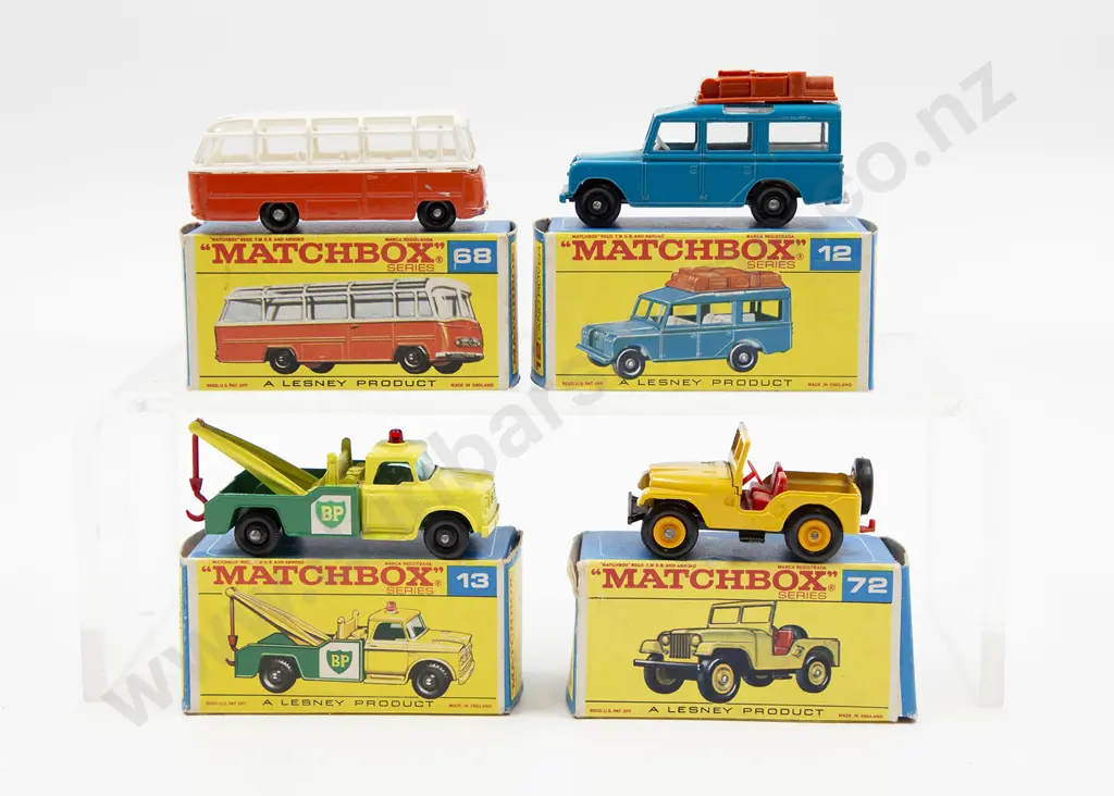 Four Boxed Matchbox Early Issue 1-75 Models Image 1++