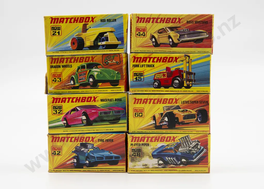 Eight Boxed Matchbox 1-75 Superfast Models Image 1++